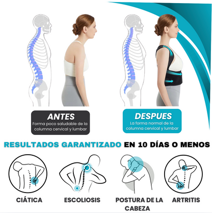 Corrector de Postura Corporal Activefit® + Mini Corrector Unisex Gratis