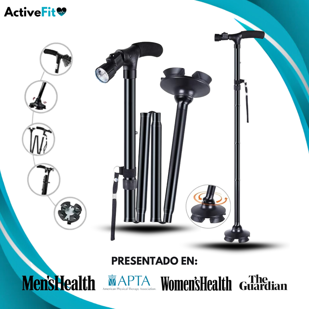 Bastón Plegable con Luz Led Activefit®