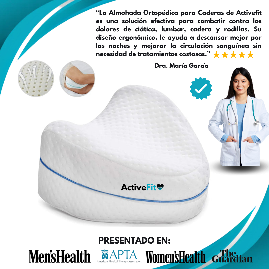 Almohada Ortopédica Cadera + Masajeador Eléctrico (GRATIS)